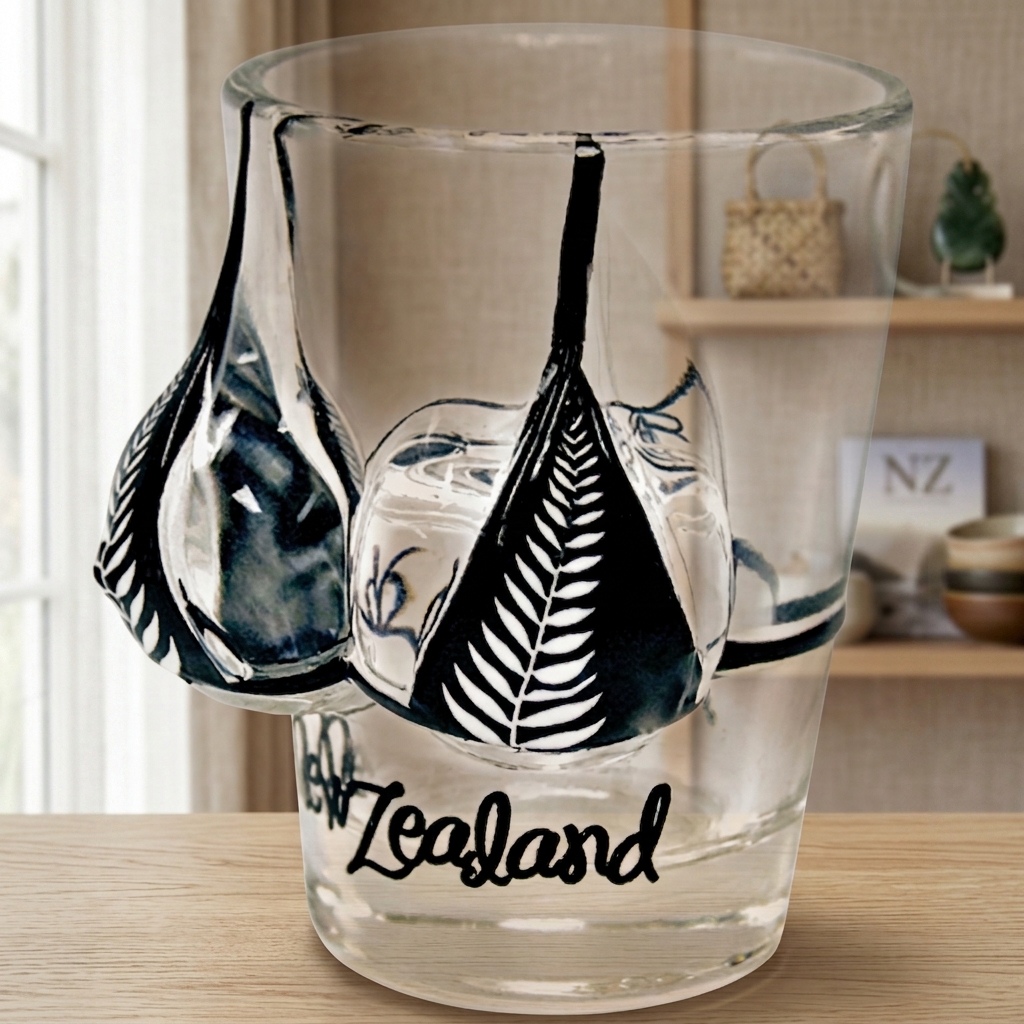 Bikini ShotGlass Black