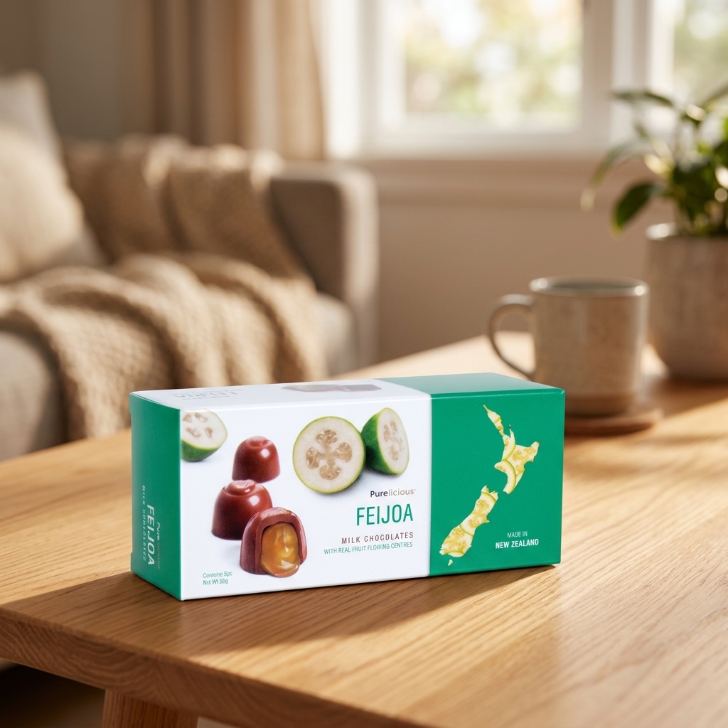 Chocolates Soft Centered Feijoa 5pcs