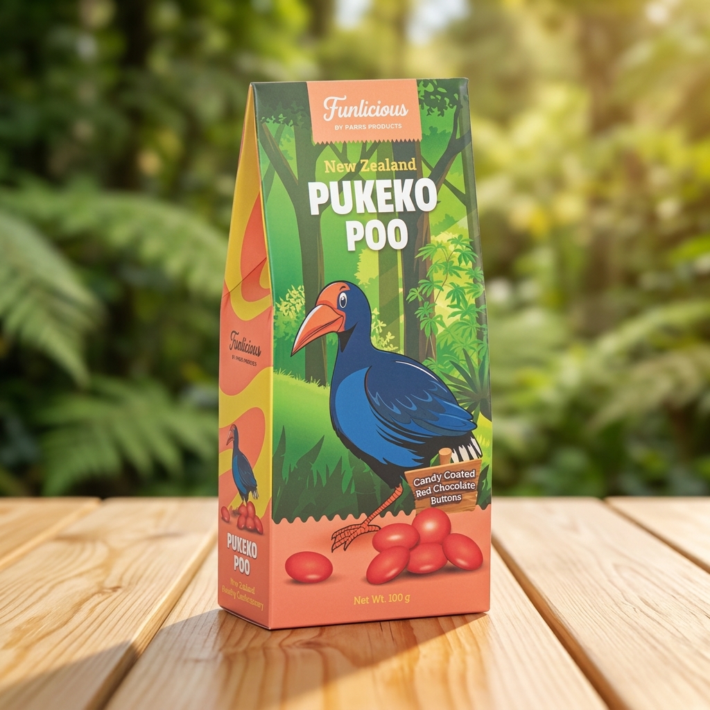 Funlicious Pukeko Poo 100G