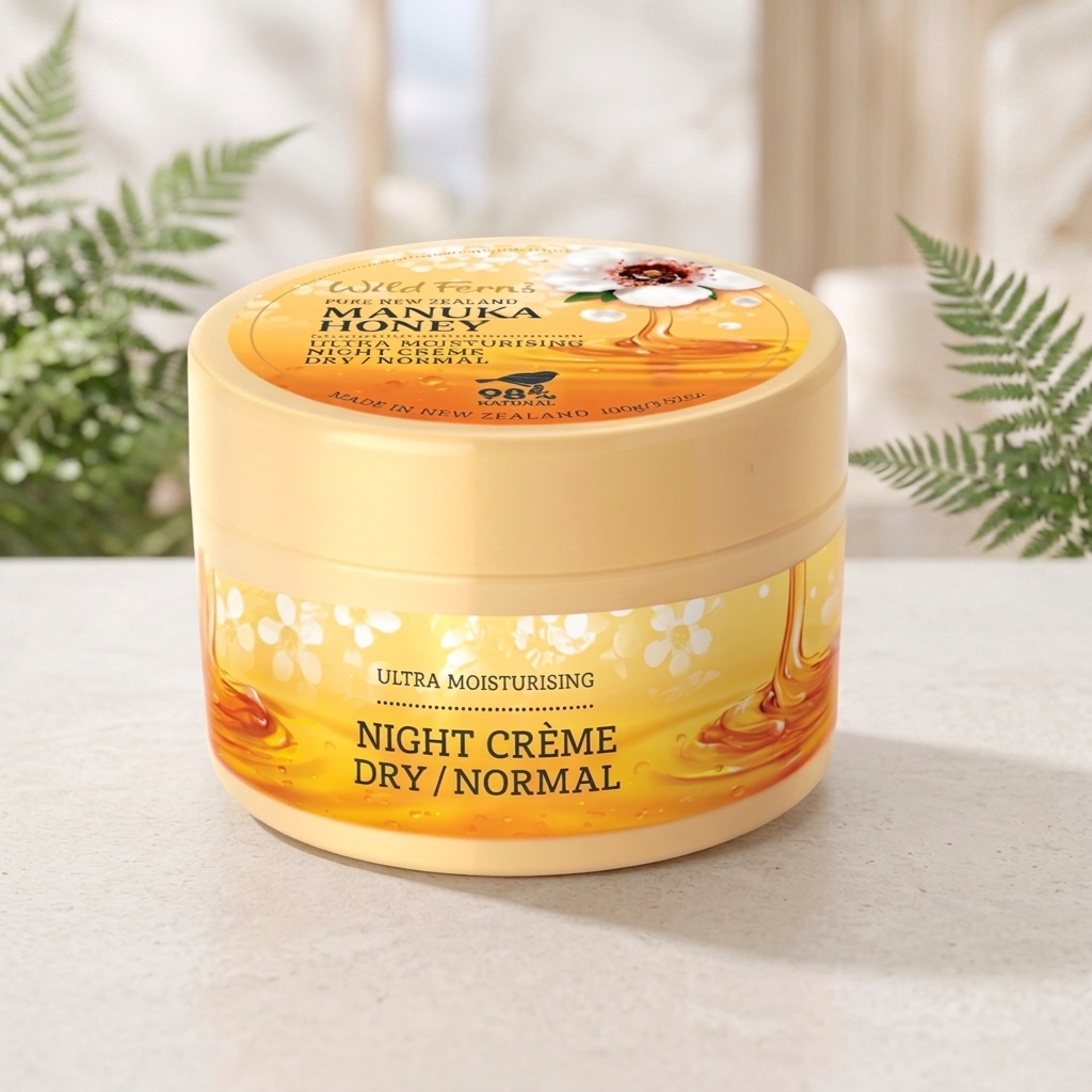 Manuka Honey Ultra Moisturising Night Crème (Dry to Normal), 100g