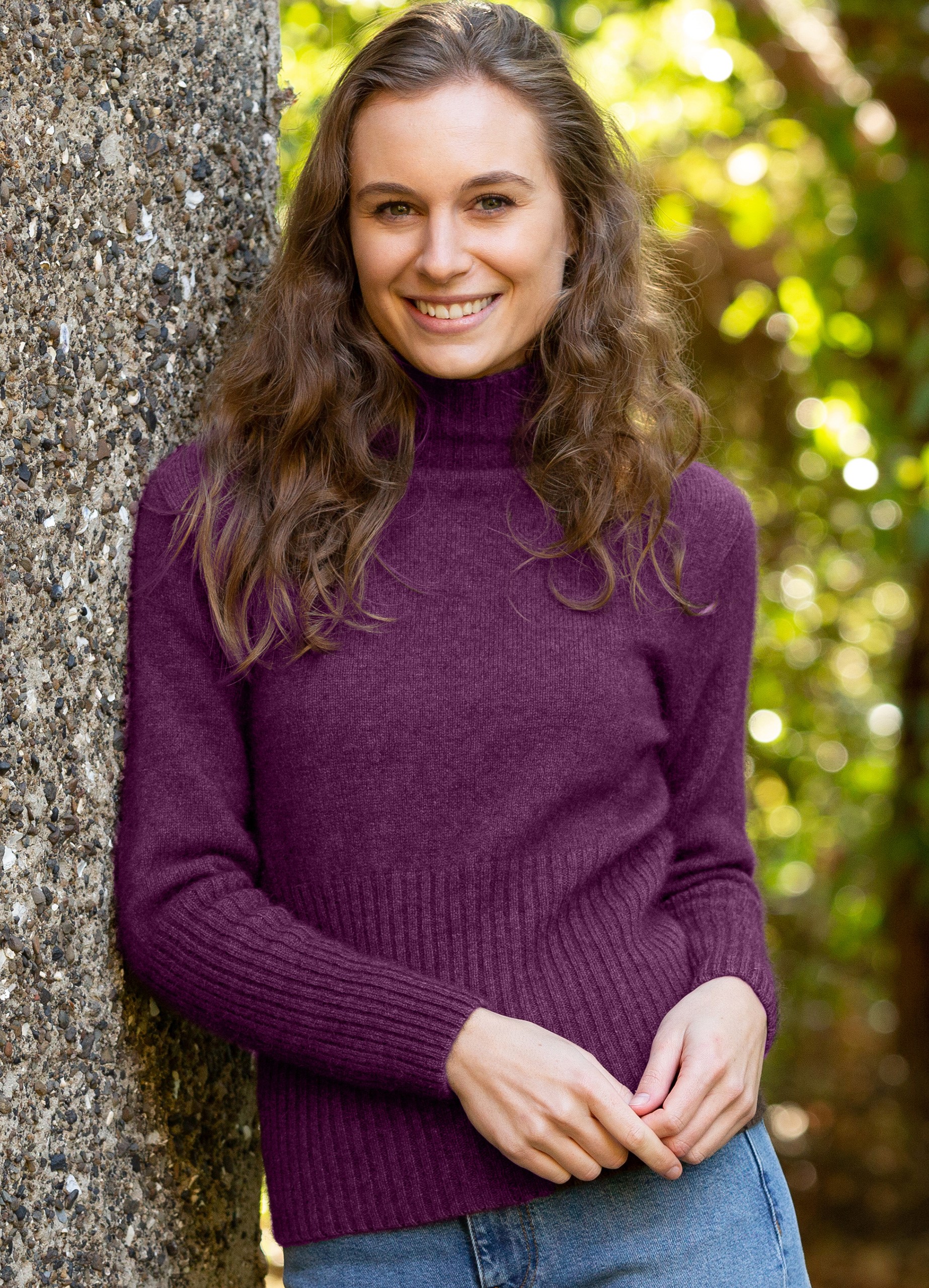 Rib Turtle Neck