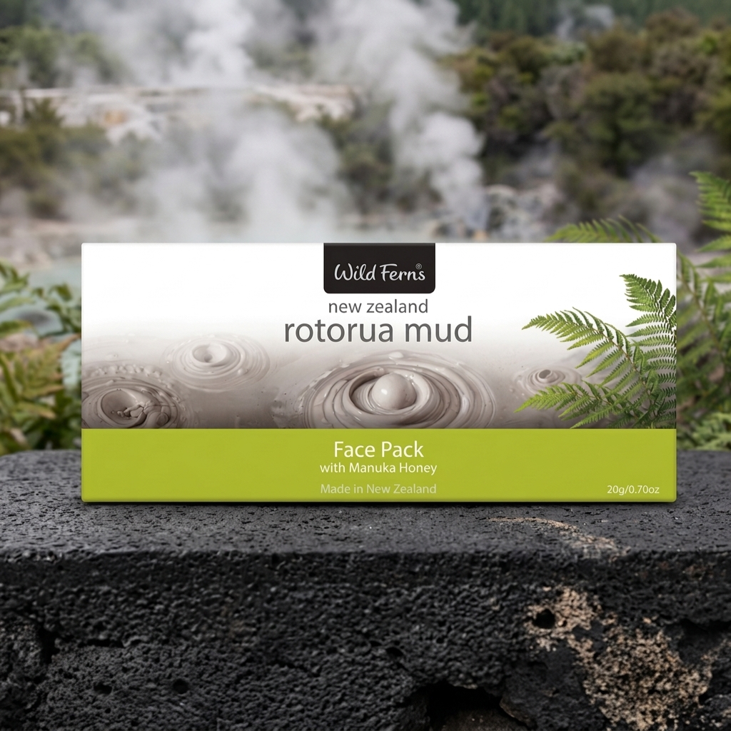 Rotorua Mud Face Pack with Manuka Honey 80+,20g