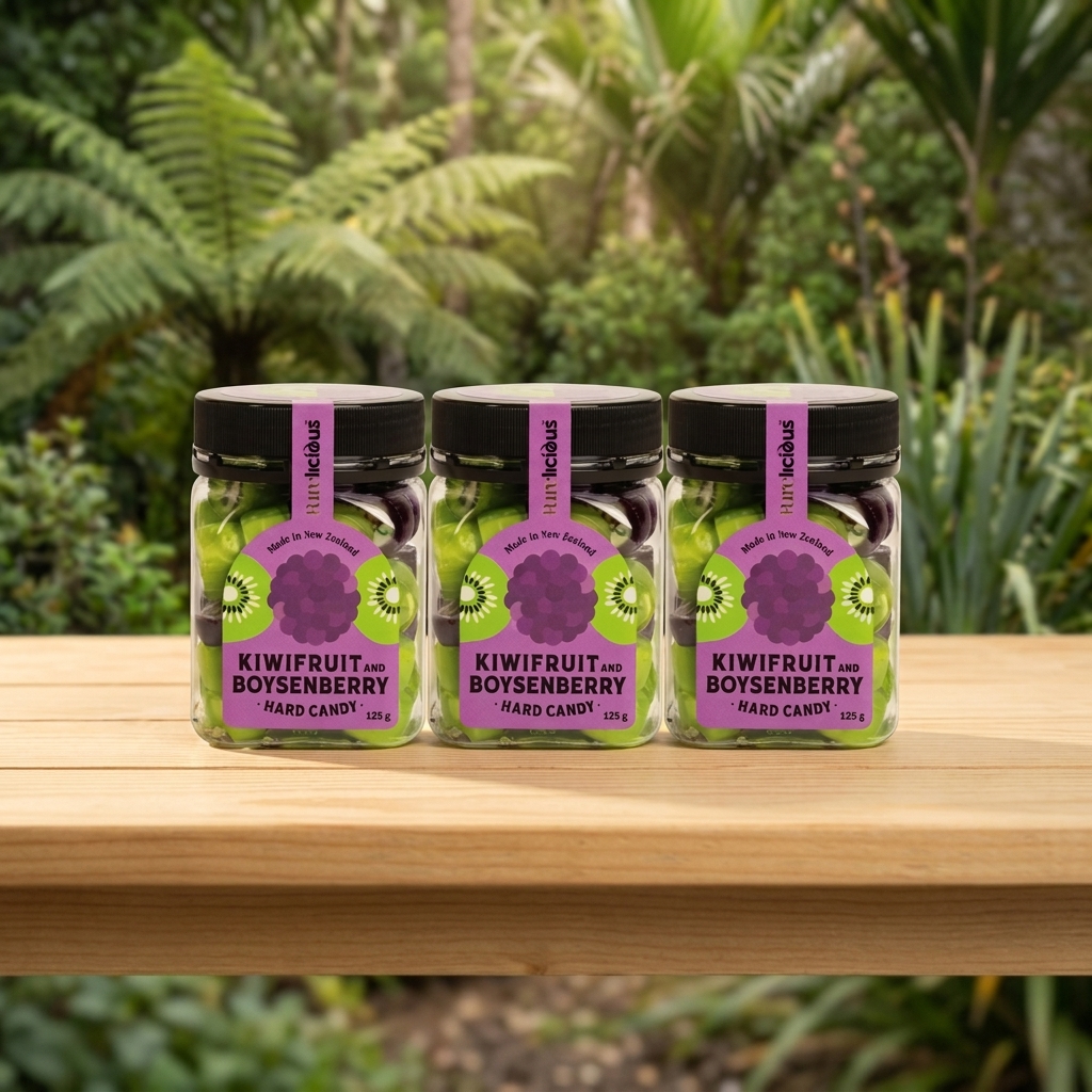 Sweets Kiwifruit & Boysenberry 3 PACK